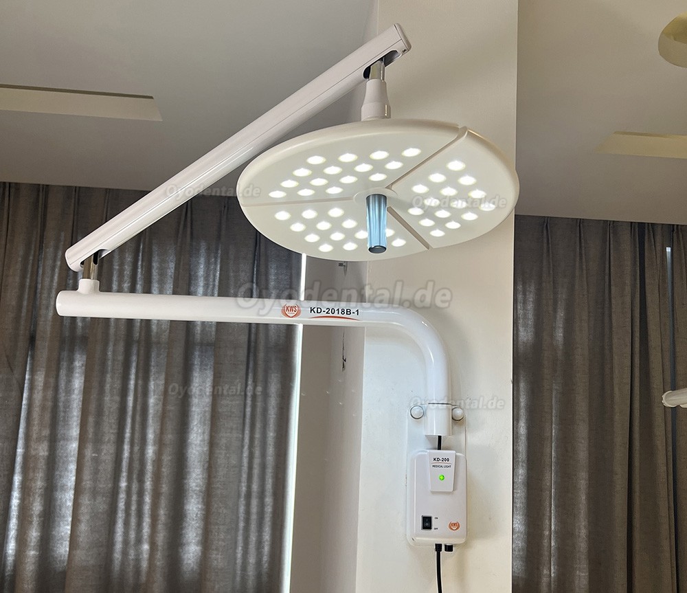KWS KD-2036B-4 80W Wandmontierte Dental LED OP-Leuchte Schattenfrei Operationsleuchte